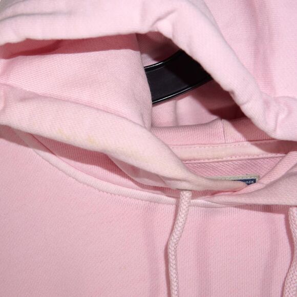 J. Crew Men's Baby Pink French Terry Cotton Hoodie Medium - Picture 2 of 4
